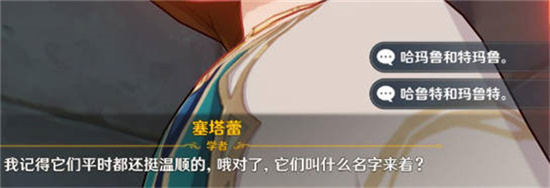 原神塞塔蕾两只猫的名字介绍-原神塞塔蕾两只猫的名字是什么