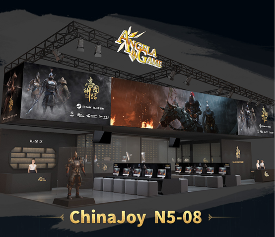 安琪拉游戏携《帝国神话》参展ChinaJoy，全新版本现场试玩