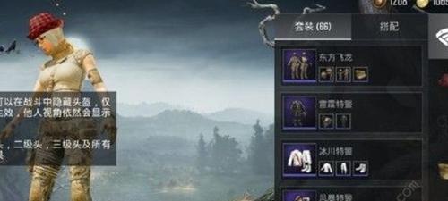 和平精英隐藏头盔设置方法