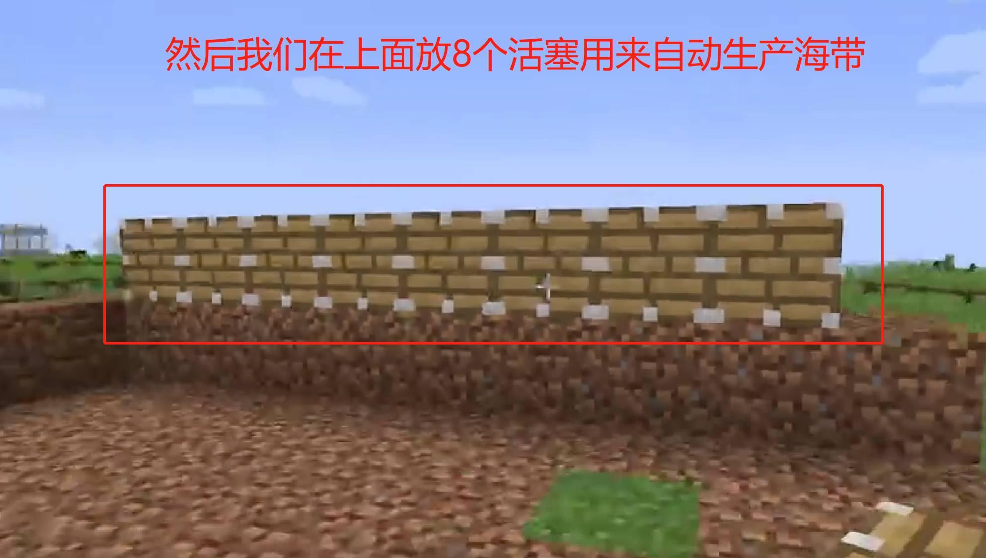 可以帮我们自动生产海带,不断产生食物