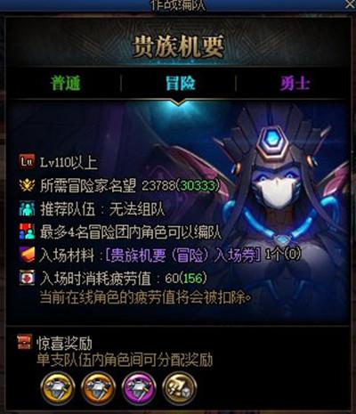 dnf贵族机要通关全攻略