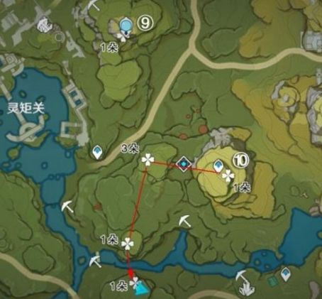 原神清心采集点有哪些