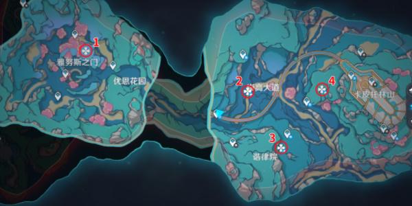 原神旧日之海华丽宝箱位置大全