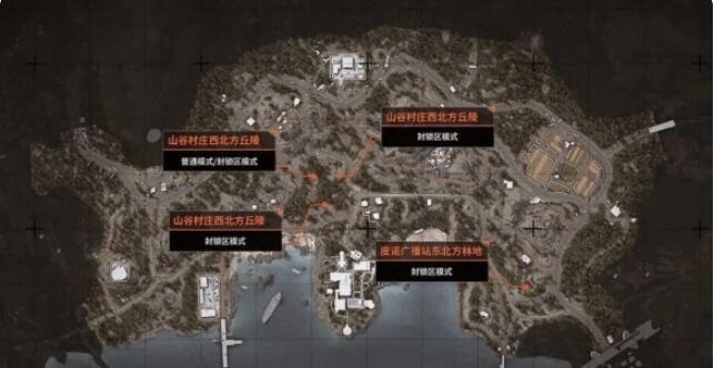 暗区突围空投罐分布图-暗区突围空投罐分布大全