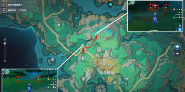 原神清水玉采集路线推荐