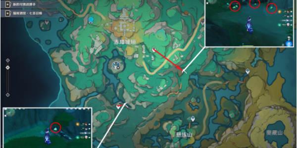 原神清水玉采集路线推荐