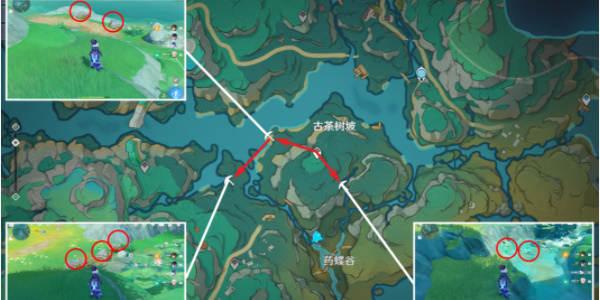 原神清水玉采集路线推荐