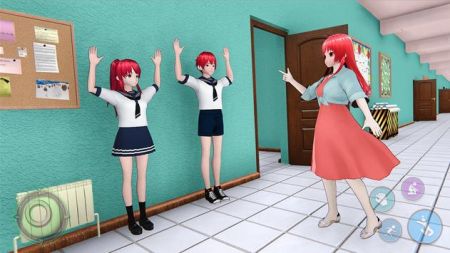 动漫高中女生3D模拟下载