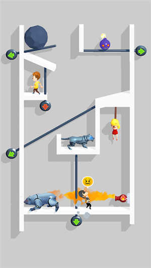 帮她脱险手游截图1