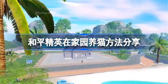 和平精英该怎么在家园养猫和平精英在家园养猫方法