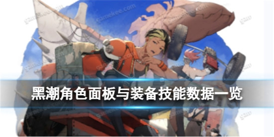 白夜极光黑潮好不好白夜极光黑潮角色面板与装备技能数据分享