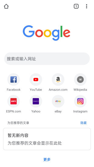 谷歌浏览器手机免费版截图1