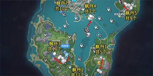 原神虹彩蔷薇怎么采集 原神虹彩蔷薇采集路线推荐