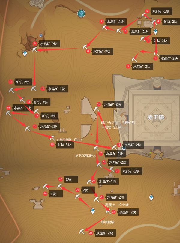 原神3.1水晶矿获取位置大全一览 原神3.1水晶矿获取位置在哪