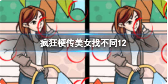 疯狂梗传美女找不同12怎么通关疯狂梗传美女找不同12通关玩法