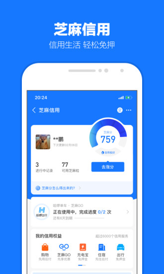 支付宝破解版ios截图4